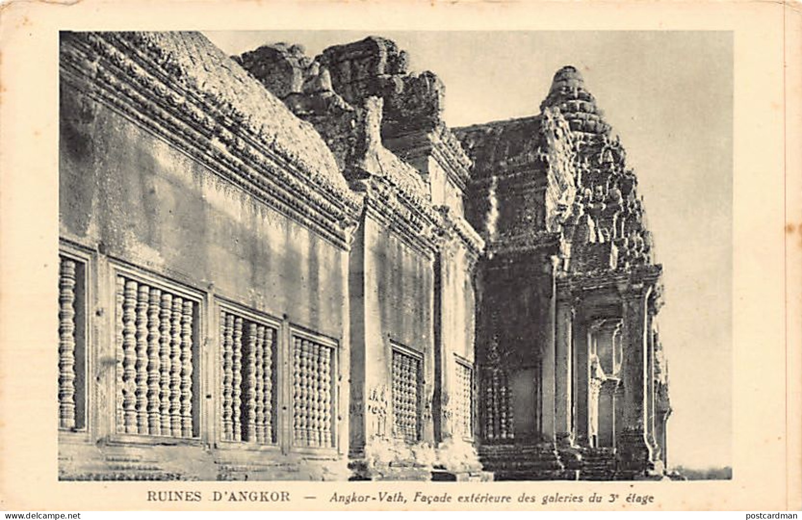 Cambodge - Ruines D'Angkor - Angkor Vath - Façade Extérieure - Ed. Nadal 92 - Cambodge