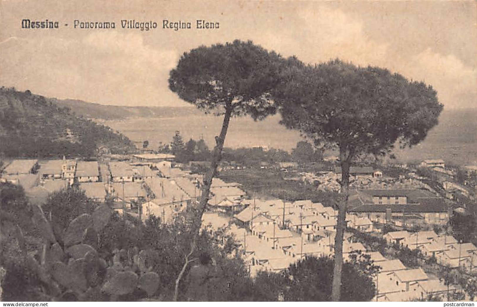 MESSINA - Panorama Villaggio Regina Elena - Messina