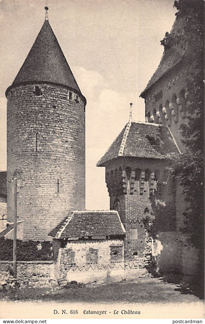 Estavayer (FR) Le Château Delachaux & Niestlé, S.A. Editeurs, Neuchâtel - Estavayer