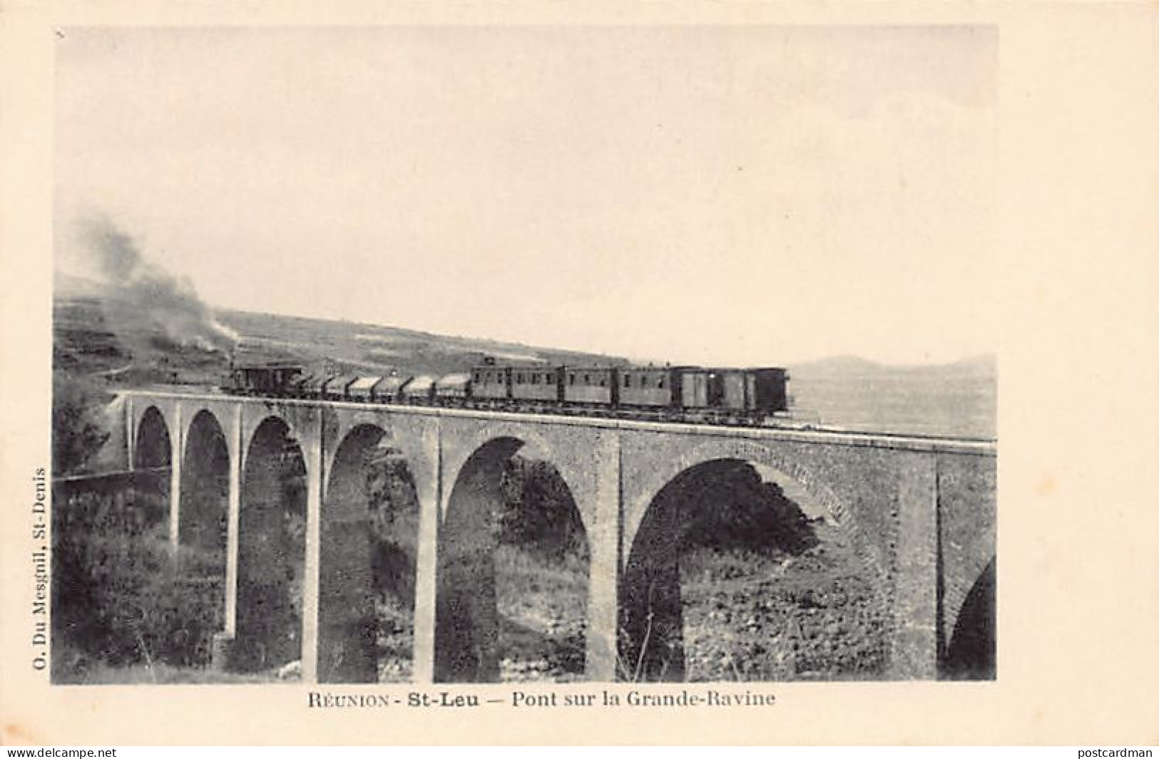 La Réunion - SAINT-LEU - Pont Sur La Grande-Ravine - Ed. O. Du Mesgnil  - Autres & Non Classés