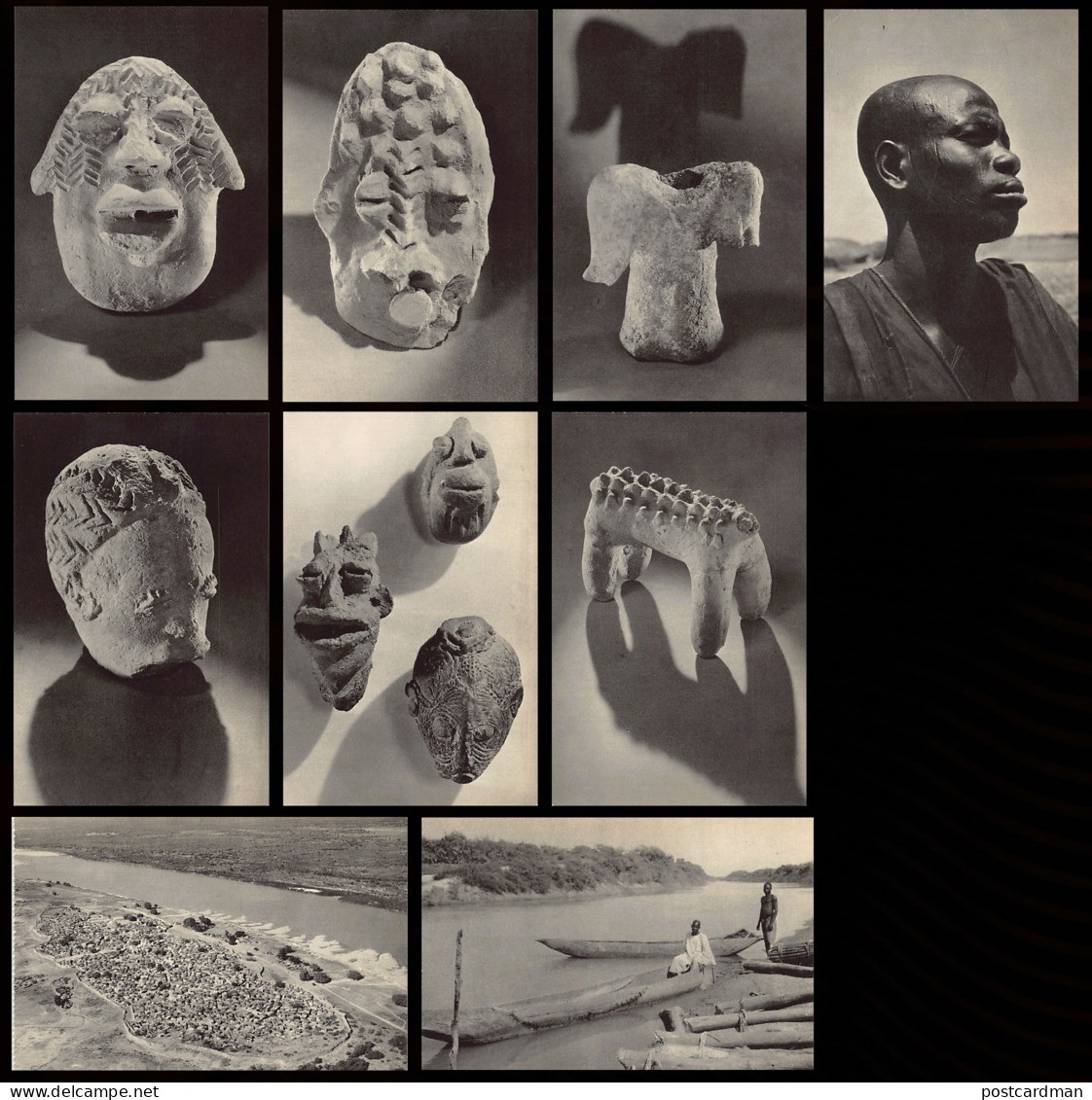 TCHAD - Civilisation SAO - Collections Du Musée De L'Homme Recueillis En 1936 Et 1937 Dans La Plaine Du Tchad Au Cours D - Tschad