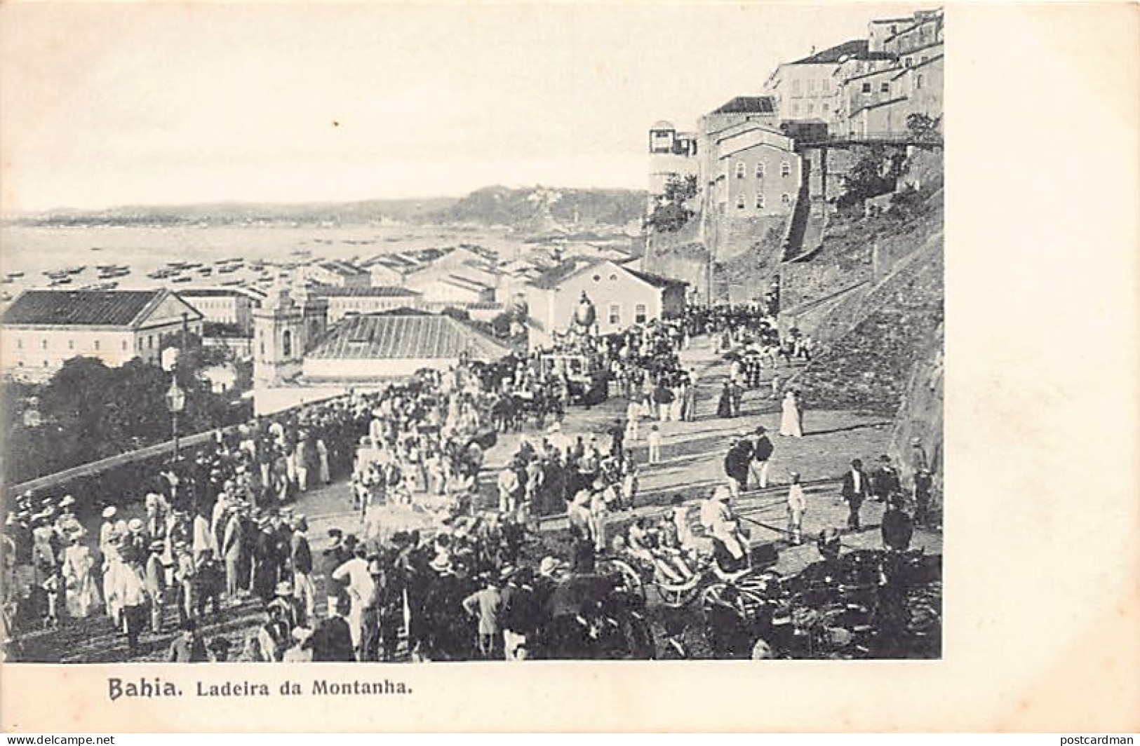 Brasil - BAHIA - Ladeira Da Montanha - Ed. Desconhecido - Salvador De Bahia