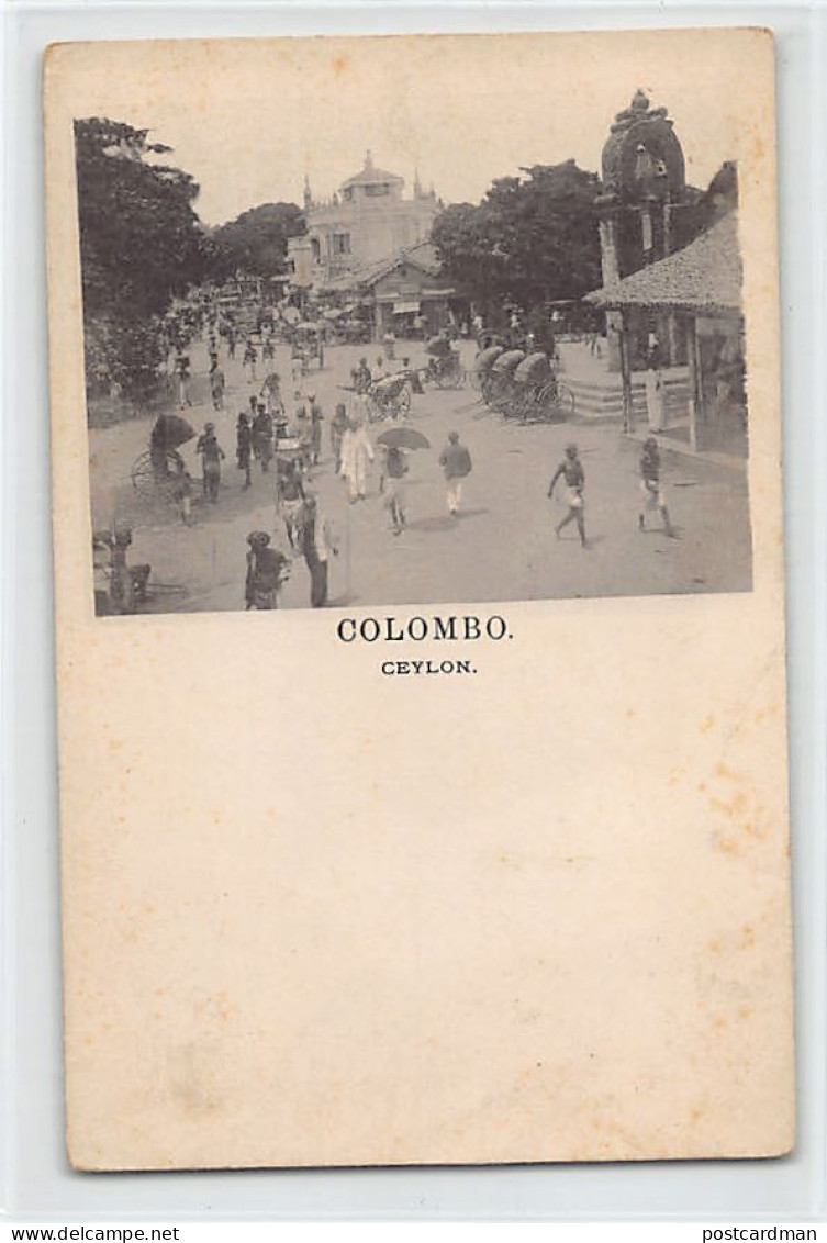 Sri Lanka - COLOMBO - Street Scene - Publ. Unknown  - Sri Lanka (Ceylon)