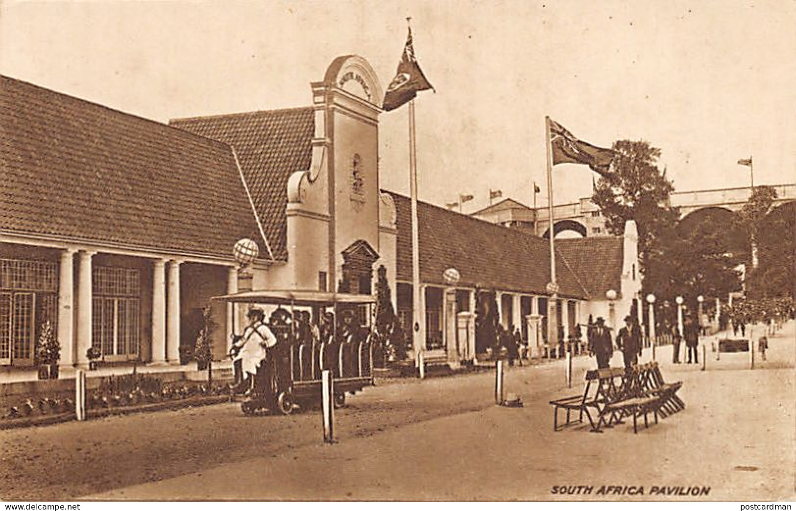 South Africa - The South Africa Pavilion At The British Empire Exhibition In Wembley, 1924 - Publ. Fleetway Press Ltd.  - Südafrika