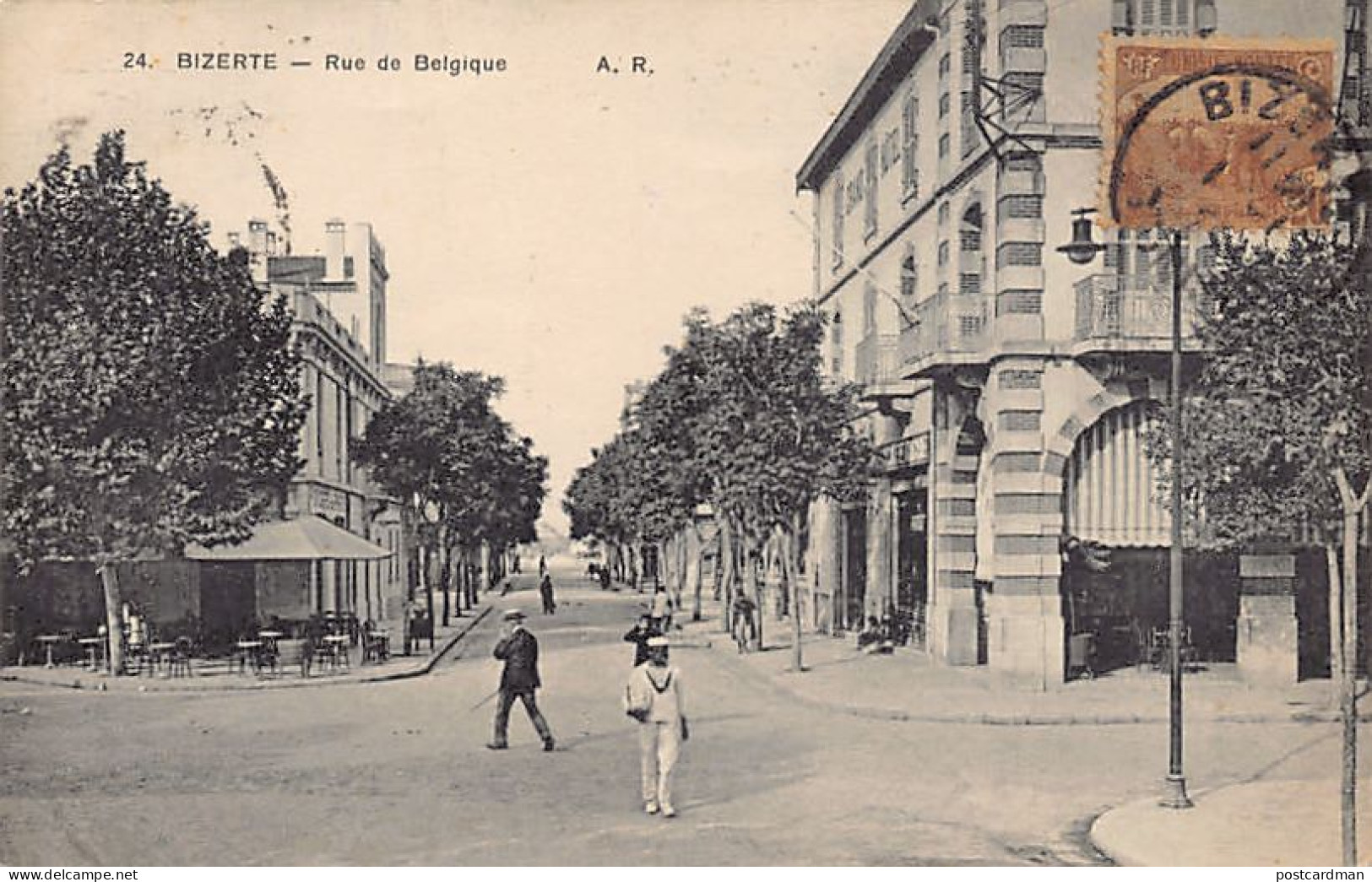 Tunisie - BIZERTE - Rue De Belgique - Ed. A. R. 24 - Túnez
