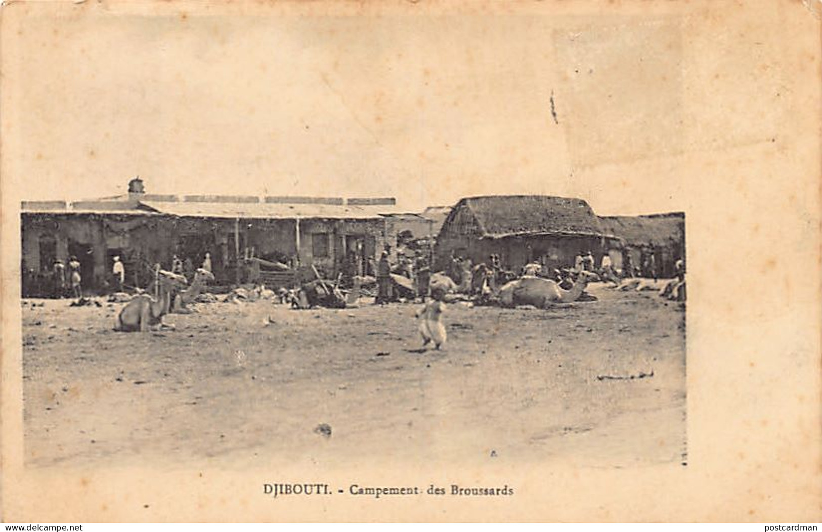 DJIBOUTI - Campement Des Broussards - Ed. Inconnu  - Djibouti
