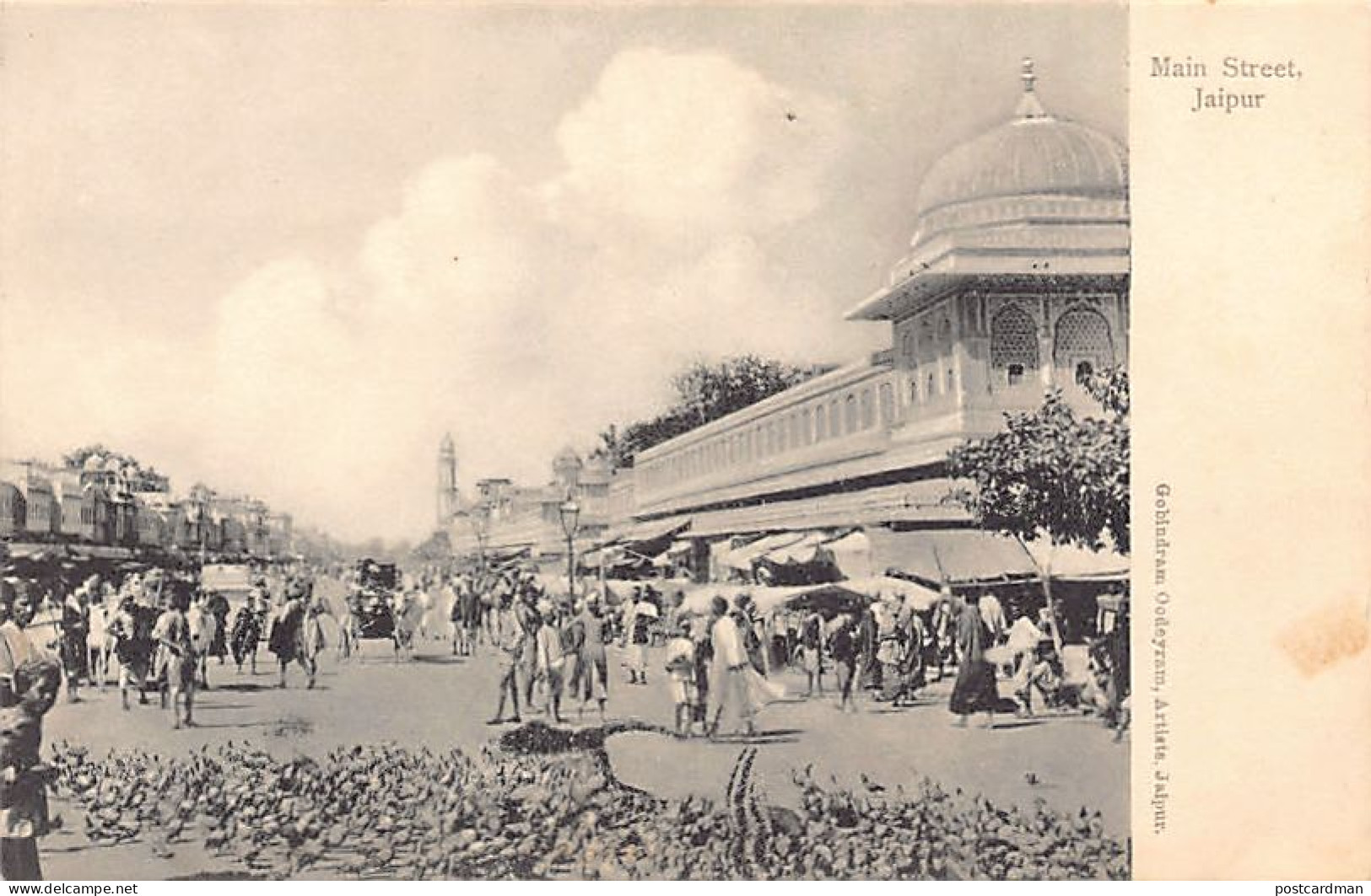 India - JAIPUR - Main Street - Inde