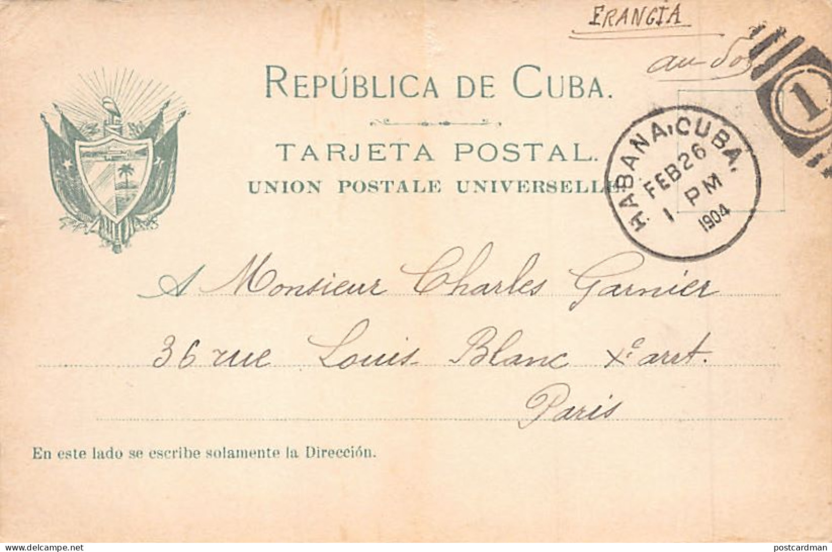 Cuba - HABANA - Entrada Del Puerto - Ed. Desconocido  - Kuba