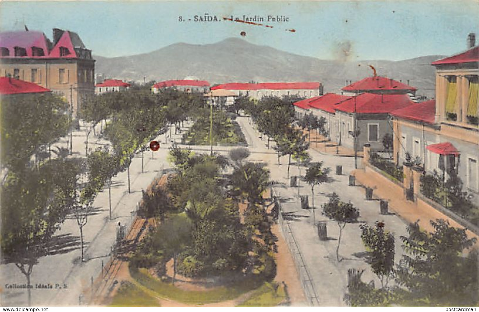 Algérie - SAÏDA - Le Jardin Public - VOIR LES SCANS POUR L'ÉTAT - Ed. Collection Idéale P.S. AQUARELLÉE 8 - Saïda