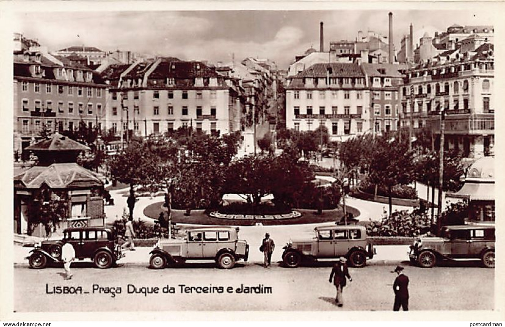 Portugal - LISBOA - Praça Duque Da Terceiras E Jardim - Ed. G. & F.  - Lisboa