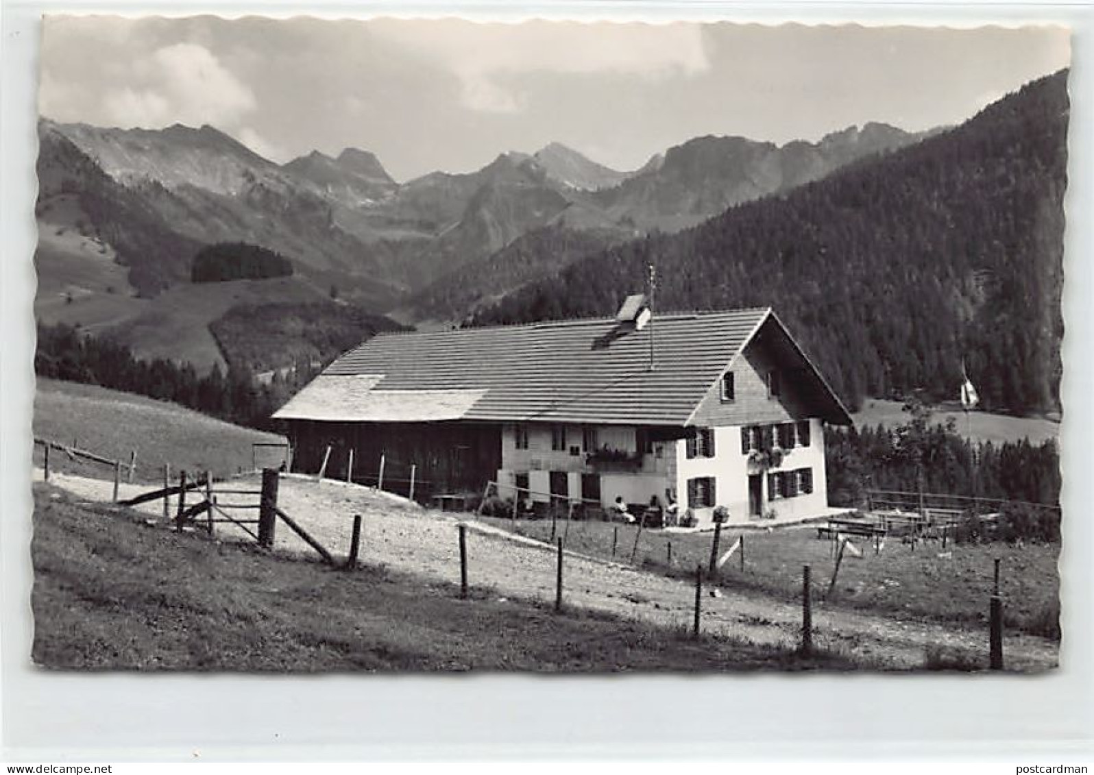 LA VALSAINTE (FR) Restaurant Des Mossettes - Ed. S. Glasson 3077 - Autres & Non Classés