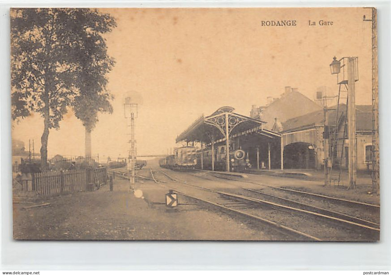 Luxembourg - RODANGE - La Gare - Ed. H. Chansay  - Rodingen