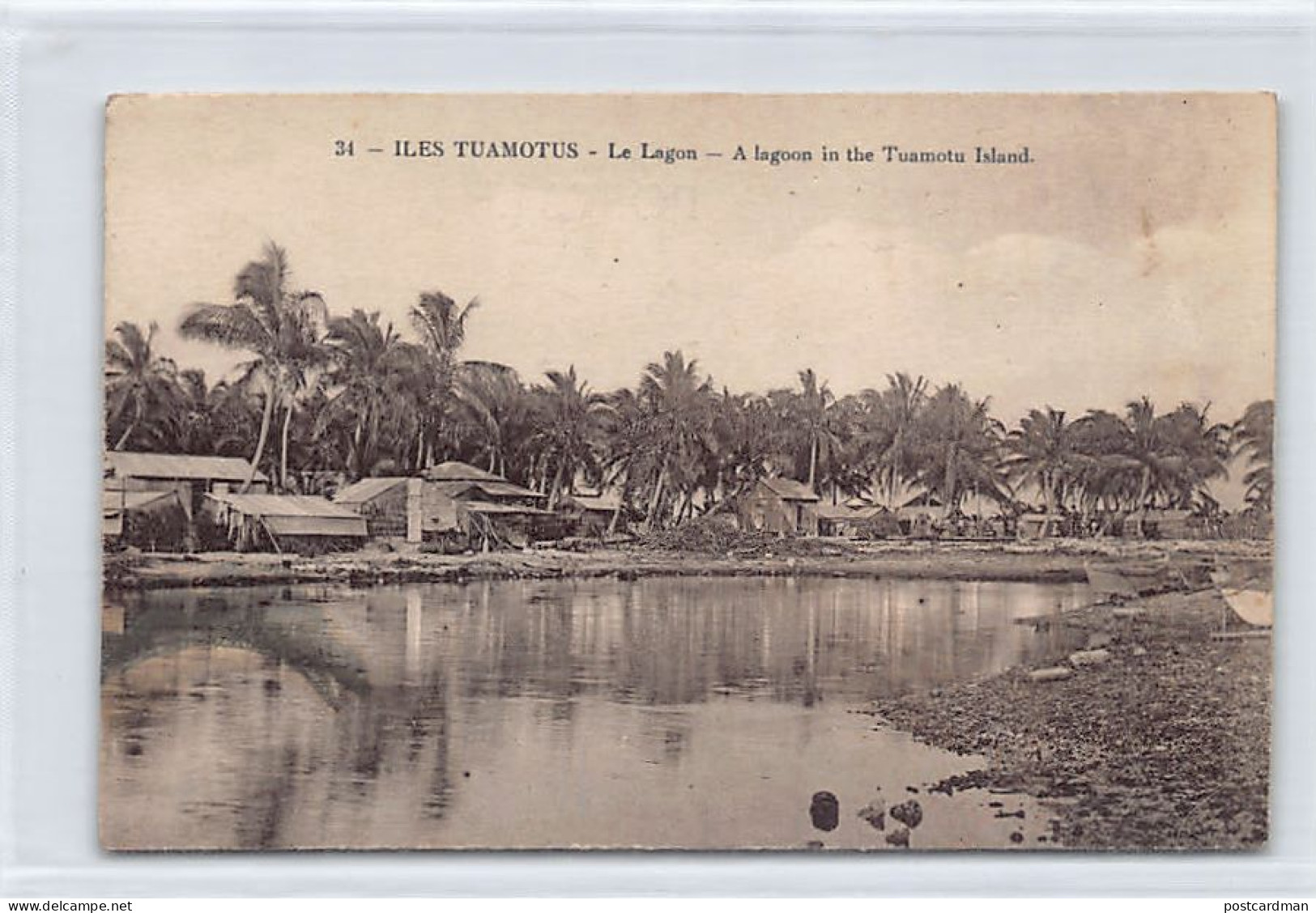 Polynésie - ILES TUAMOTUS - Le Lagon - Ed. R. P. 34 - Polynésie Française