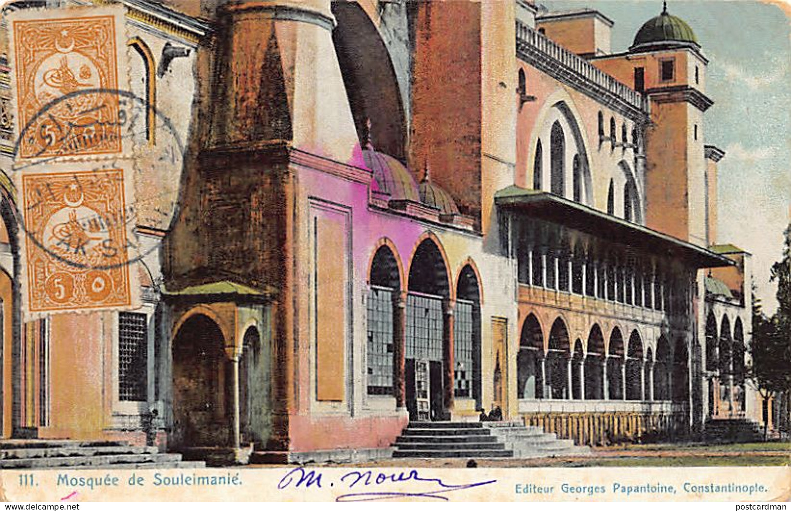 Turkey - ISTANBUL - Süleymaniye Mosque - Publ. Georges Papantoine 111 - Turkey