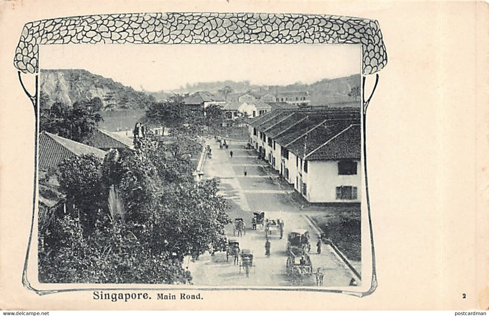 Singapore - Main Road - Publ. Unknown  - Singapour