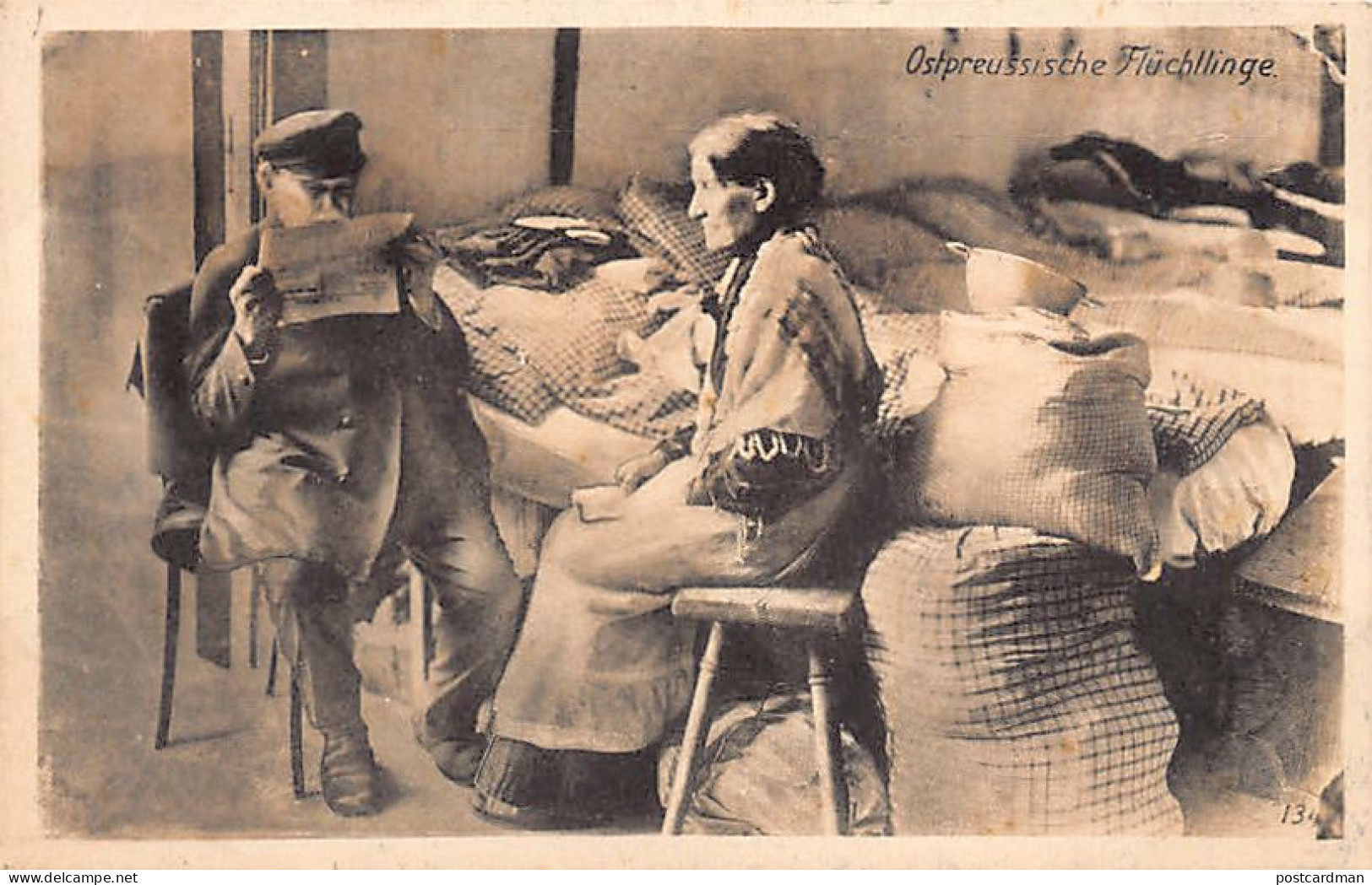 Poland - World War One - East Prussian Refugees - Polen