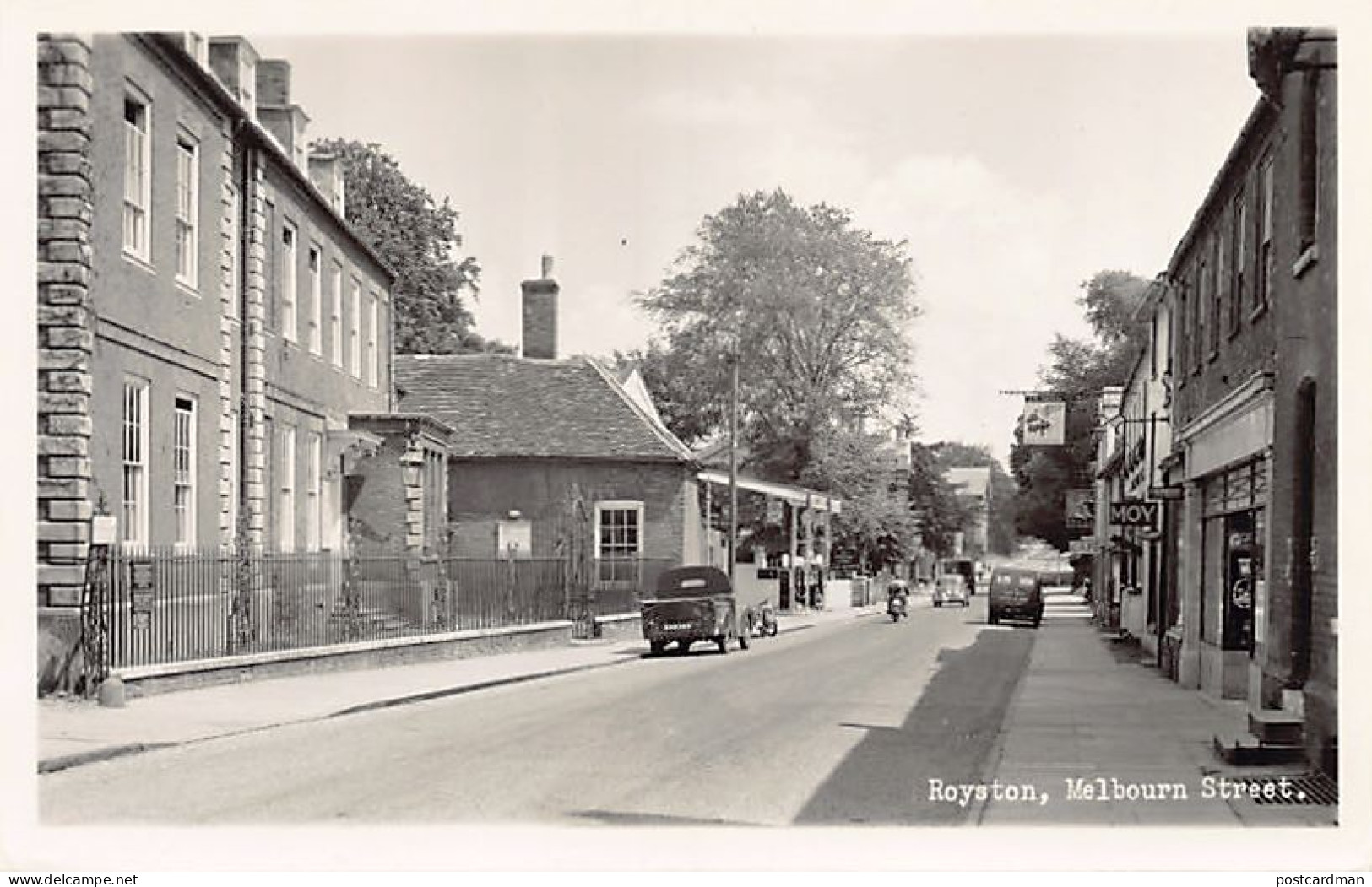 England - ROYSTON - Melbourn Street - REAL PHOTO - Hertfordshire