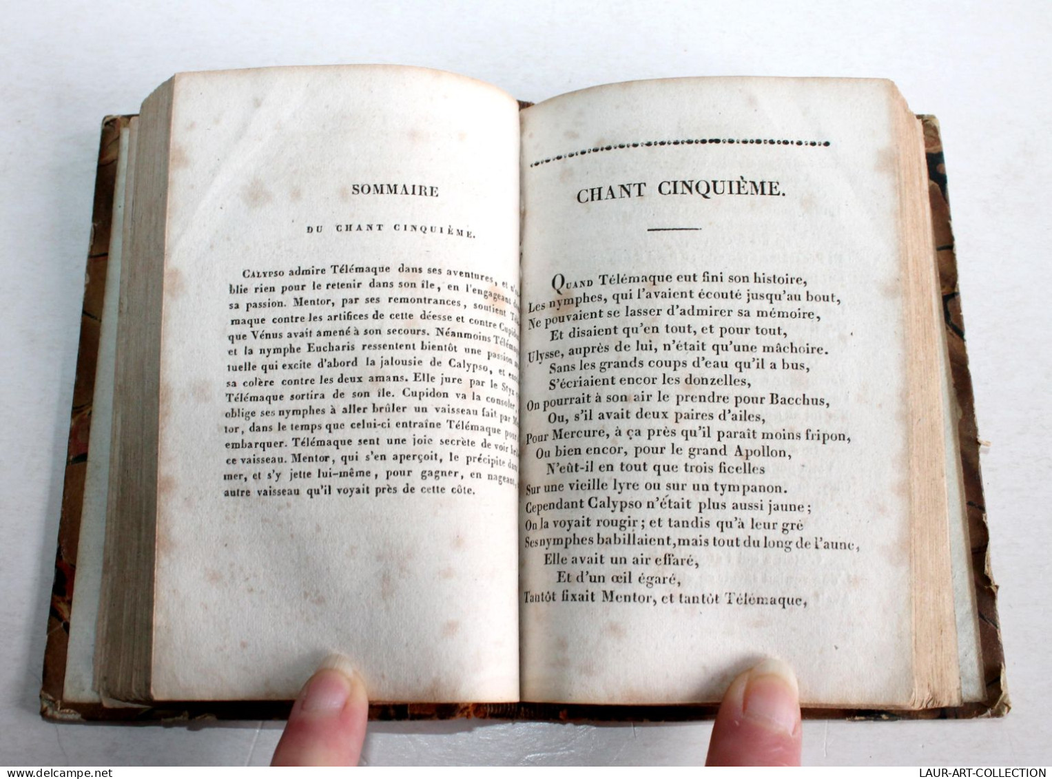 TELEMAQUE TRAVESTI POEME HEROI-COMIQUE EN VERS LIBRE Par PARIGOT 3e EDITION 1825 / ANCIEN LIVRE XIXe SIECLE (1803.129) - Autores Franceses