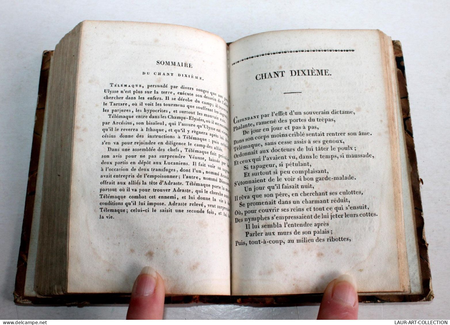 TELEMAQUE TRAVESTI POEME HEROI-COMIQUE EN VERS LIBRE Par PARIGOT 3e EDITION 1825 / ANCIEN LIVRE XIXe SIECLE (1803.129) - Französische Autoren