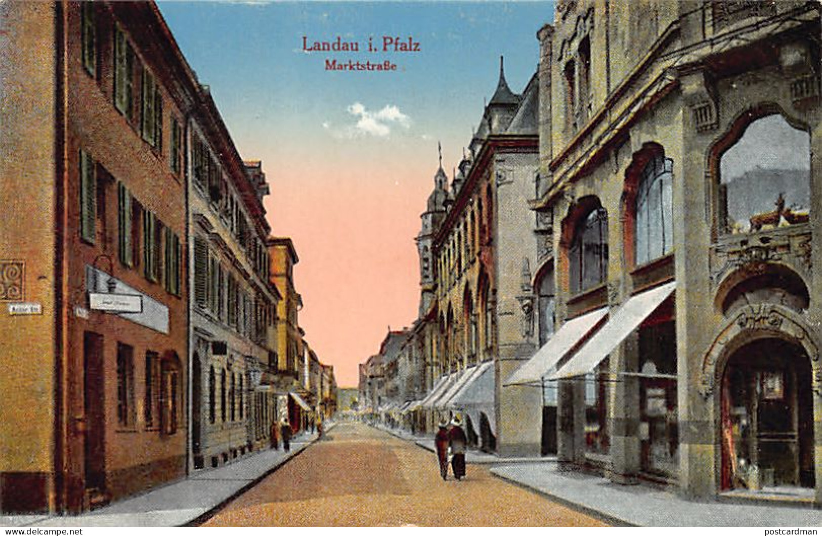 Deutschland - LANDAU - Markstrasse - Landau
