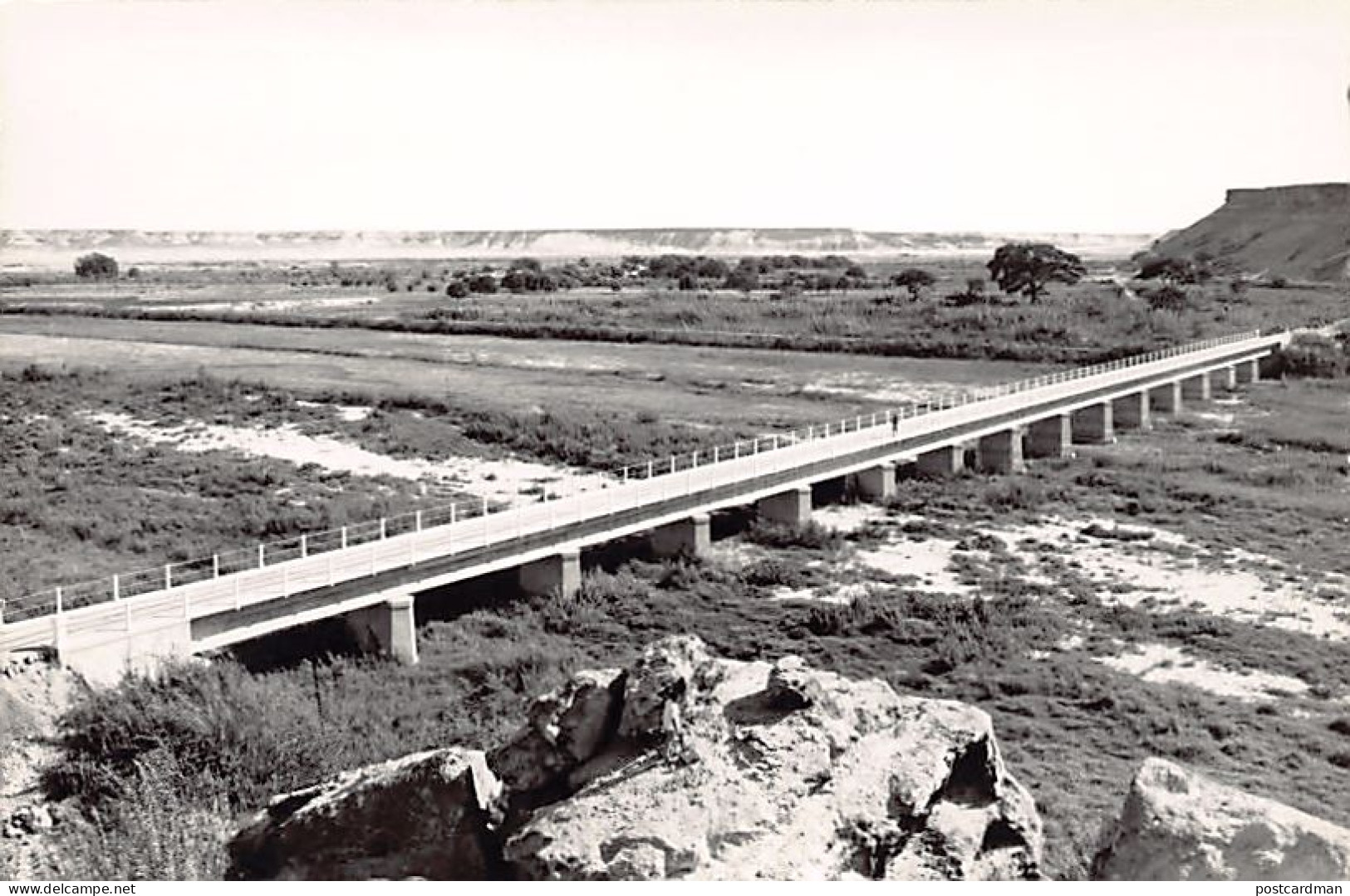 Angola - MOÇÂMEDES - Bridge On Giraul River - Publ. Direcçao Dos Serviços De Economica  - Angola