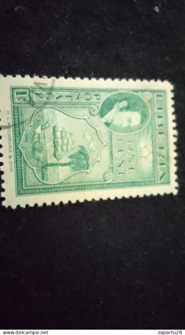 LİBERYA--1952   4  C      DAMGALI - Liberia