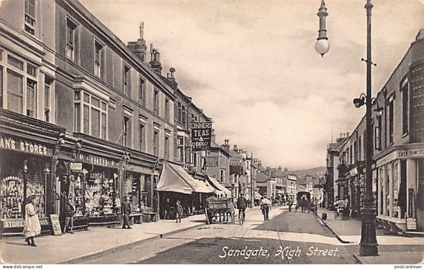 England - SANDGATE (Kent) High Street - Autres & Non Classés