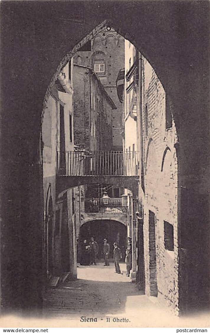 Italy - SIENA - Il Ghetto, Ancient Jewish Quarter - Publ. Stefano Venturini 634 - Judaisme