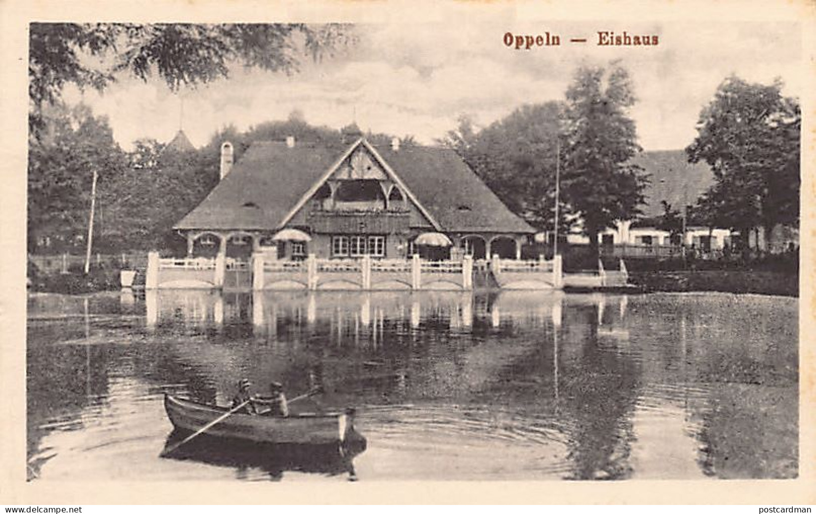 POLSKA Poland - OPOLE Oppeln - Eishaus - Polen