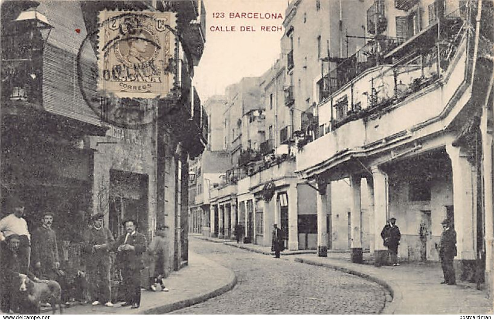 España - BARCELONA - Calle Del Rech - Ed. Missè Hermanos 123 - Barcelona