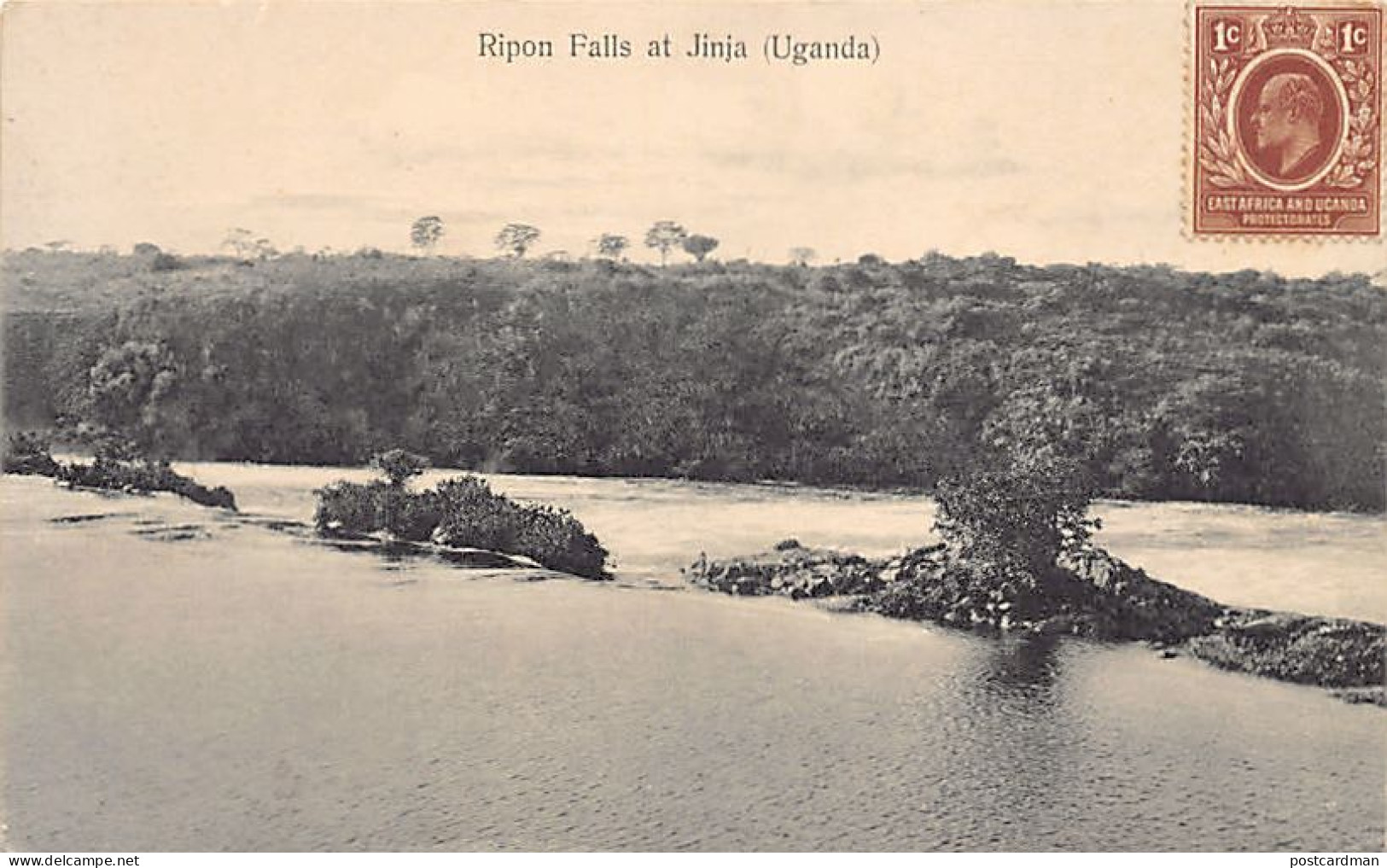 Uganda - Ripon Falls At Jinja - Publ. Coutinho Bros. 37252 - Ouganda