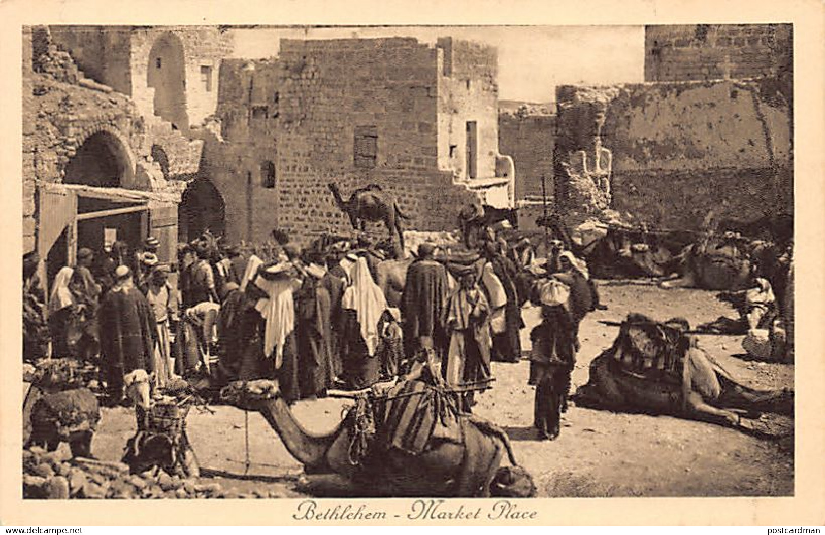 Palestine - BETHLEHEM - Market Place - Publ. Lehnert & Landrock 643 - Palästina