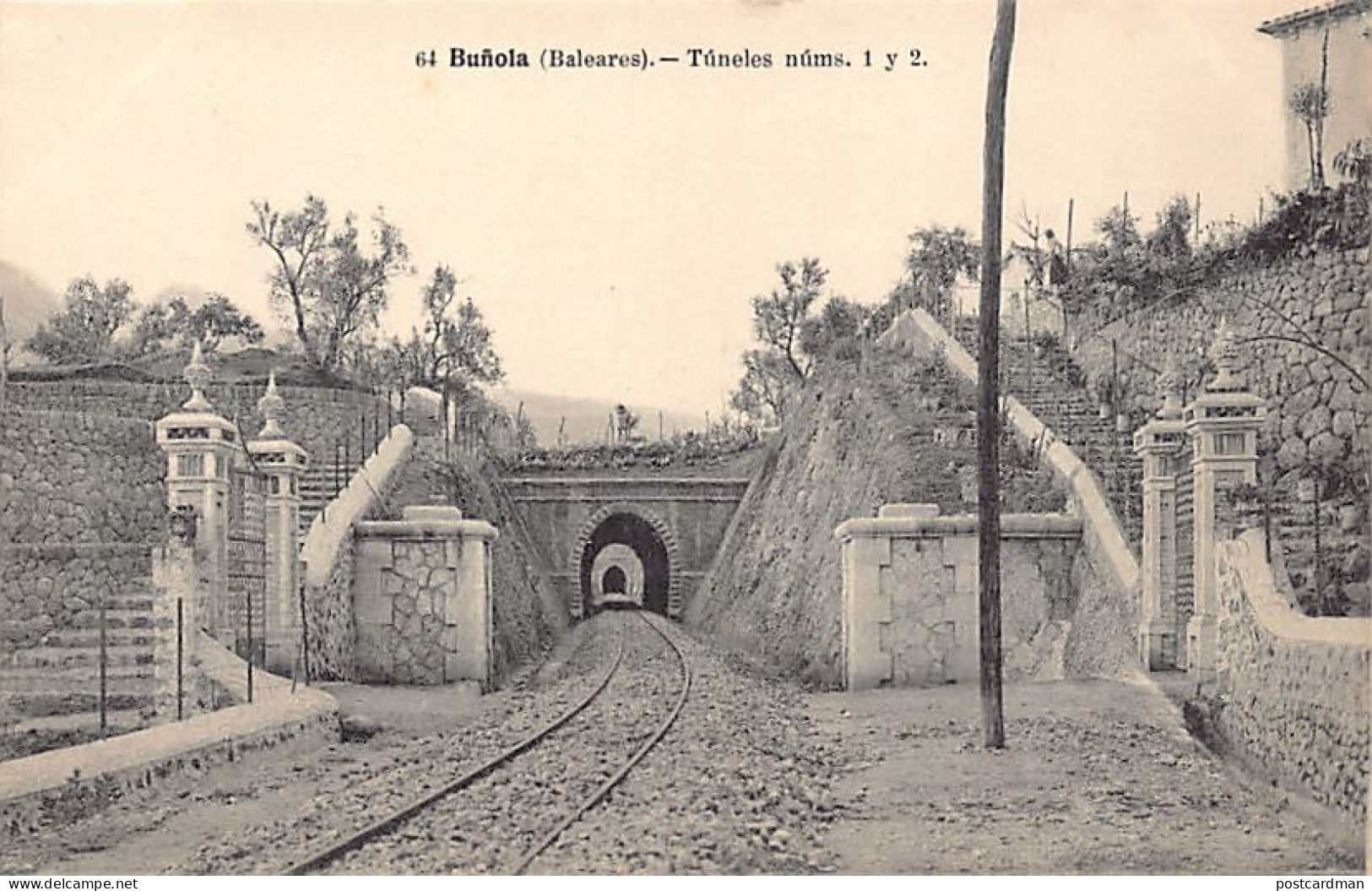 BUNOLA (Baleares) Tuneles Nums. 1 Y 2 - Ed. Lacoste 64 - Andere & Zonder Classificatie