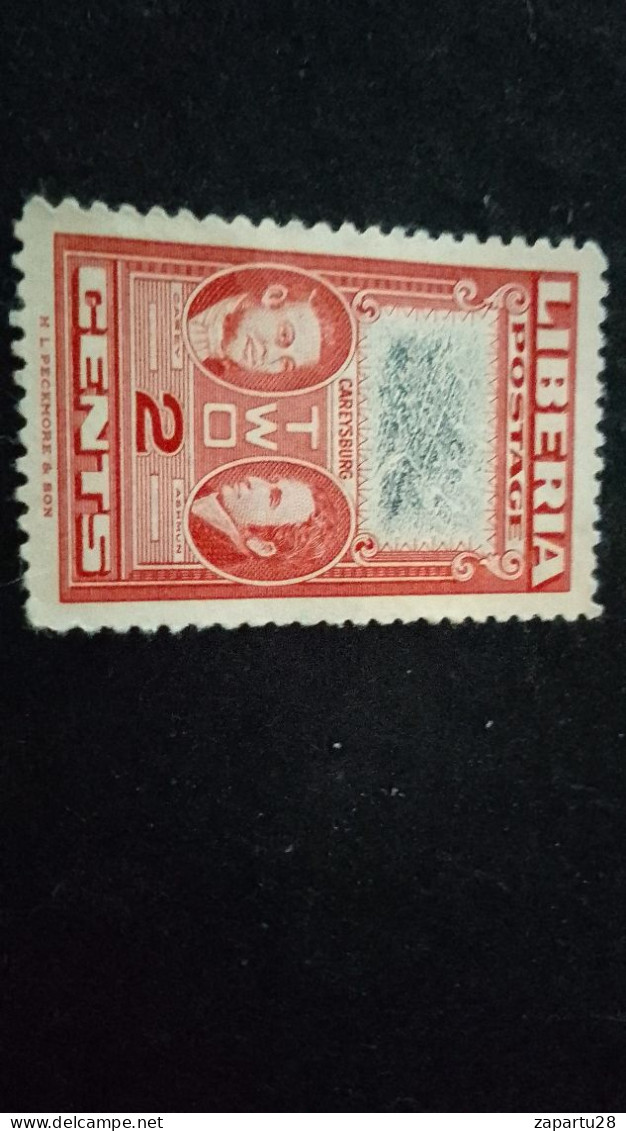 LİBERYA--1952   2  C      DAMGALI - Liberia