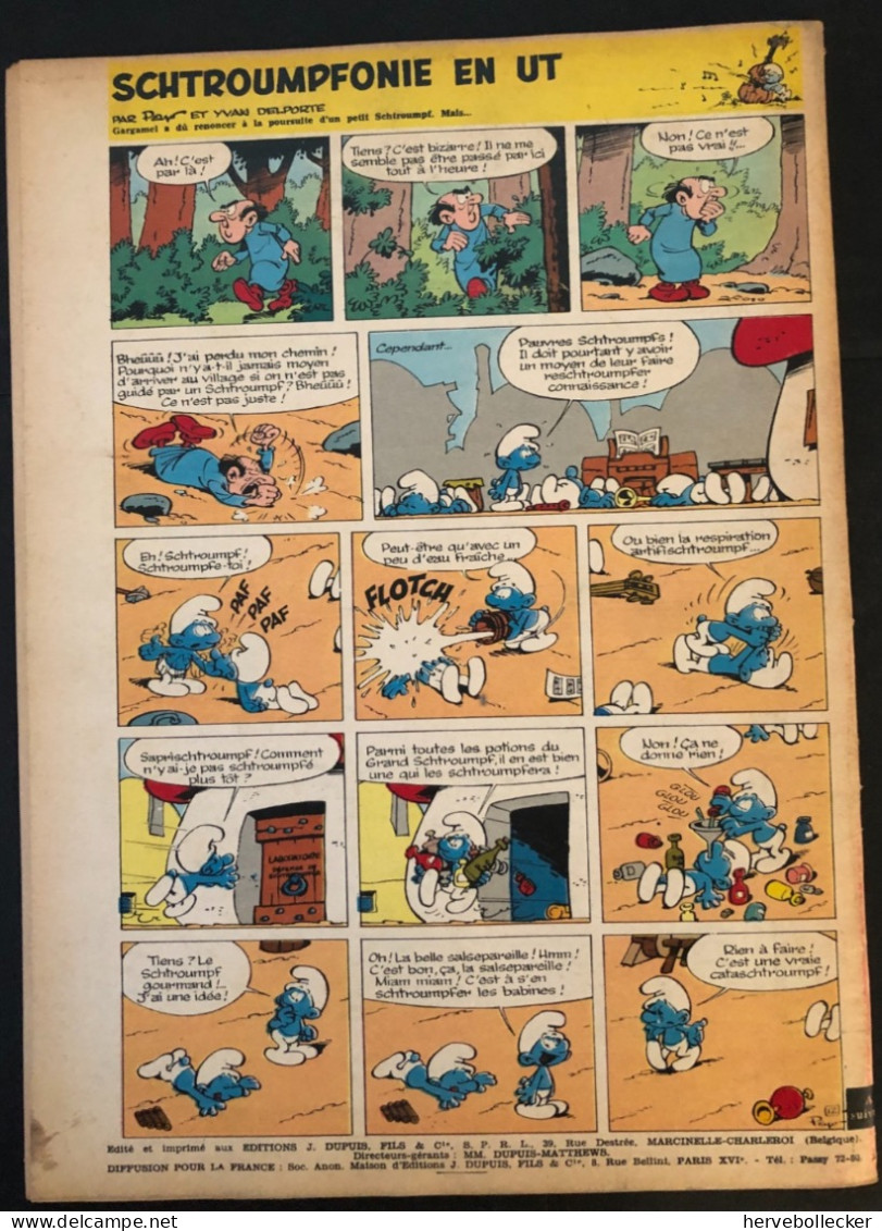 Spirou Hebdomadaire N° 1343 -1964 - Spirou Magazine