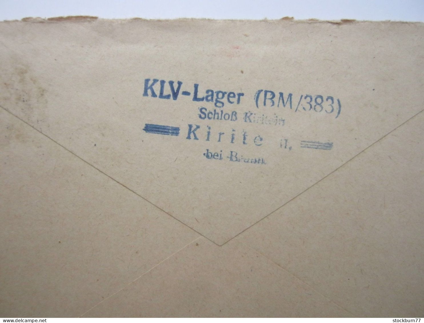 1944 , KLV - Lager  KIRITEIN   , Klarer Stempel Auf Brief Mit Inhalt - Lettres & Documents