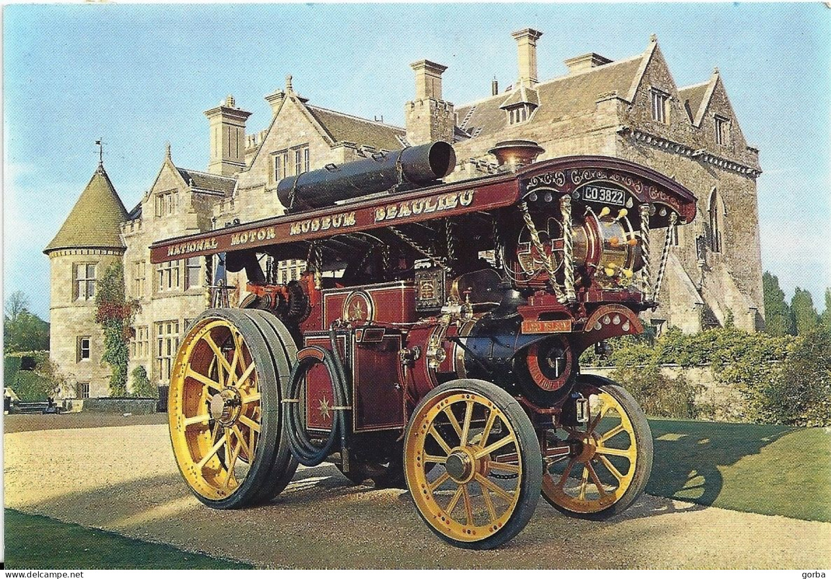 *CPM - ROYAUME UNI - ANGLETERRE - BEAULIEU - National Motor Museum - Moteur Burell Showman "Lord Nelson" N° 3443 - 1913 - Other & Unclassified