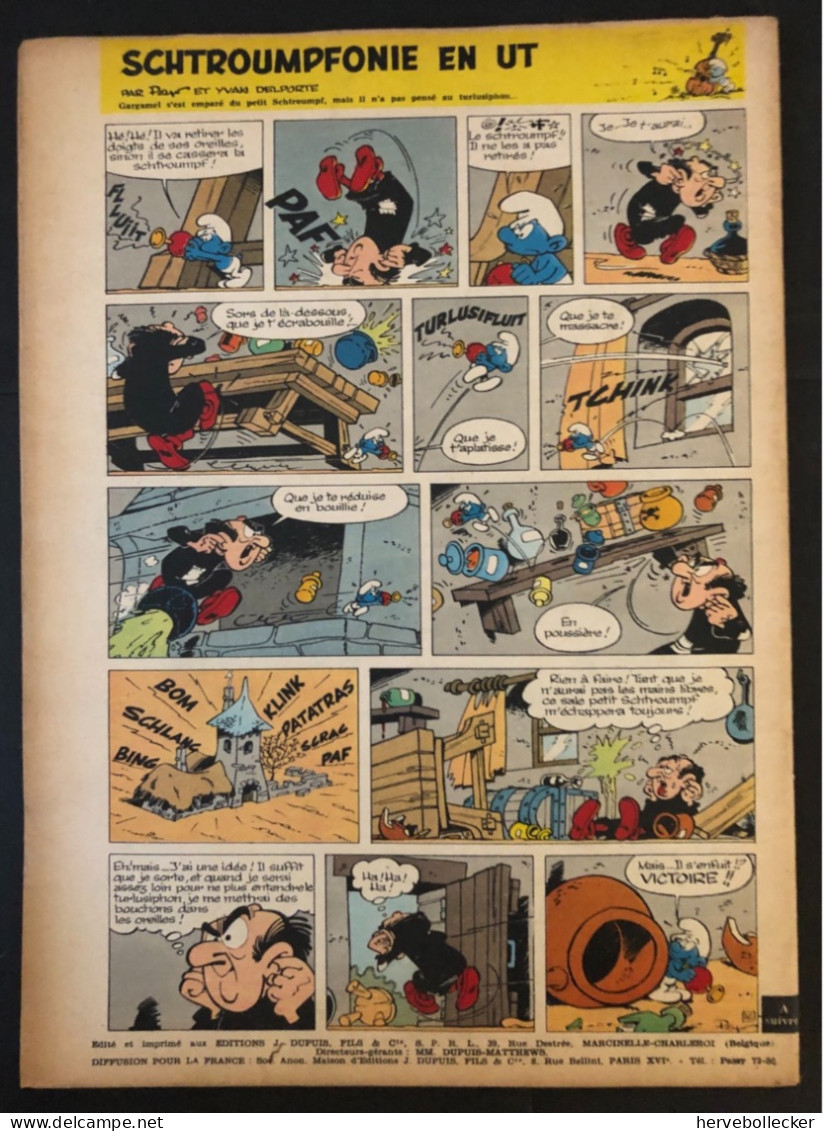 Spirou Hebdomadaire N° 1347 -1964 - Spirou Magazine