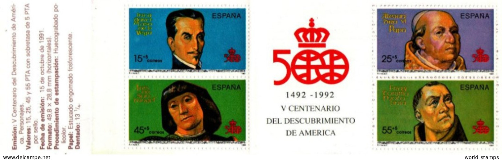 ESPAGNE 1991 ** CARNET - Booklets