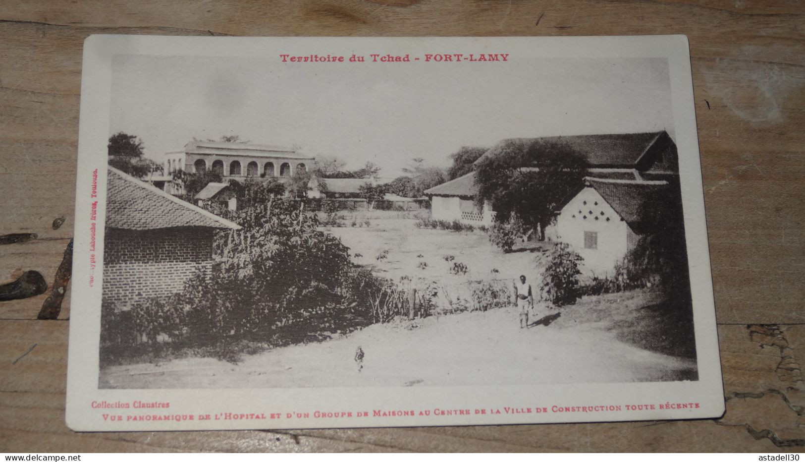 TCHAD : FORT LAMY, Vue Panoramique De L'hopital  ................ BE-17824 - Tchad