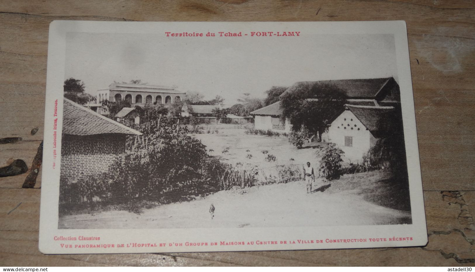 TCHAD : FORT LAMY, Vue Panoramique De L'hopital  ................ BE-17824 - Chad