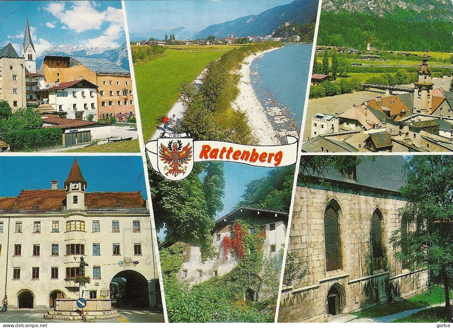 *CPM  - AUTRICHE - RATTENBERG - Tyrol - Multivues - Rattenberg