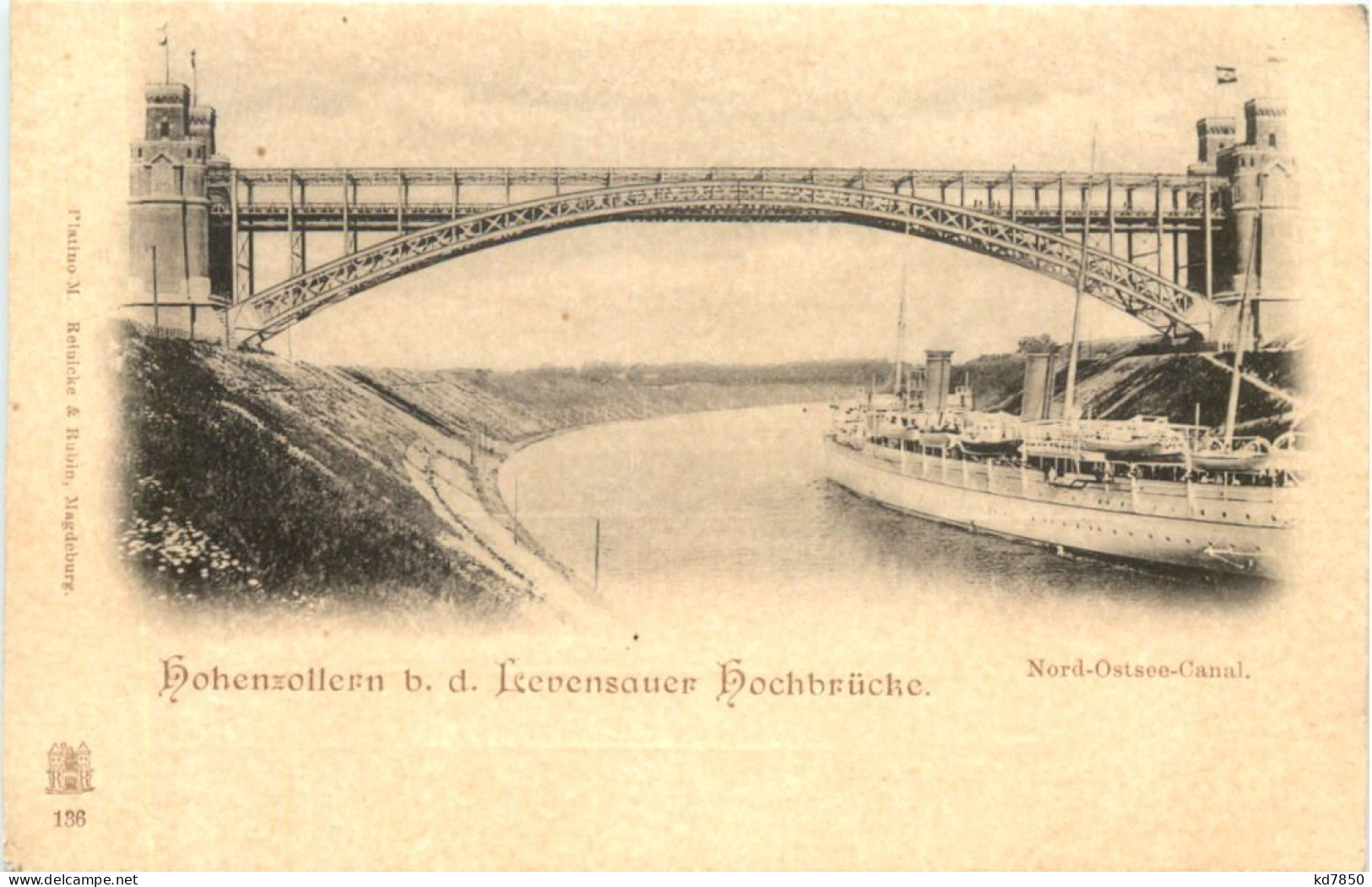 Kiel - Hohenzollern Bei Der Levensauer Hochbrücke - Kiel
