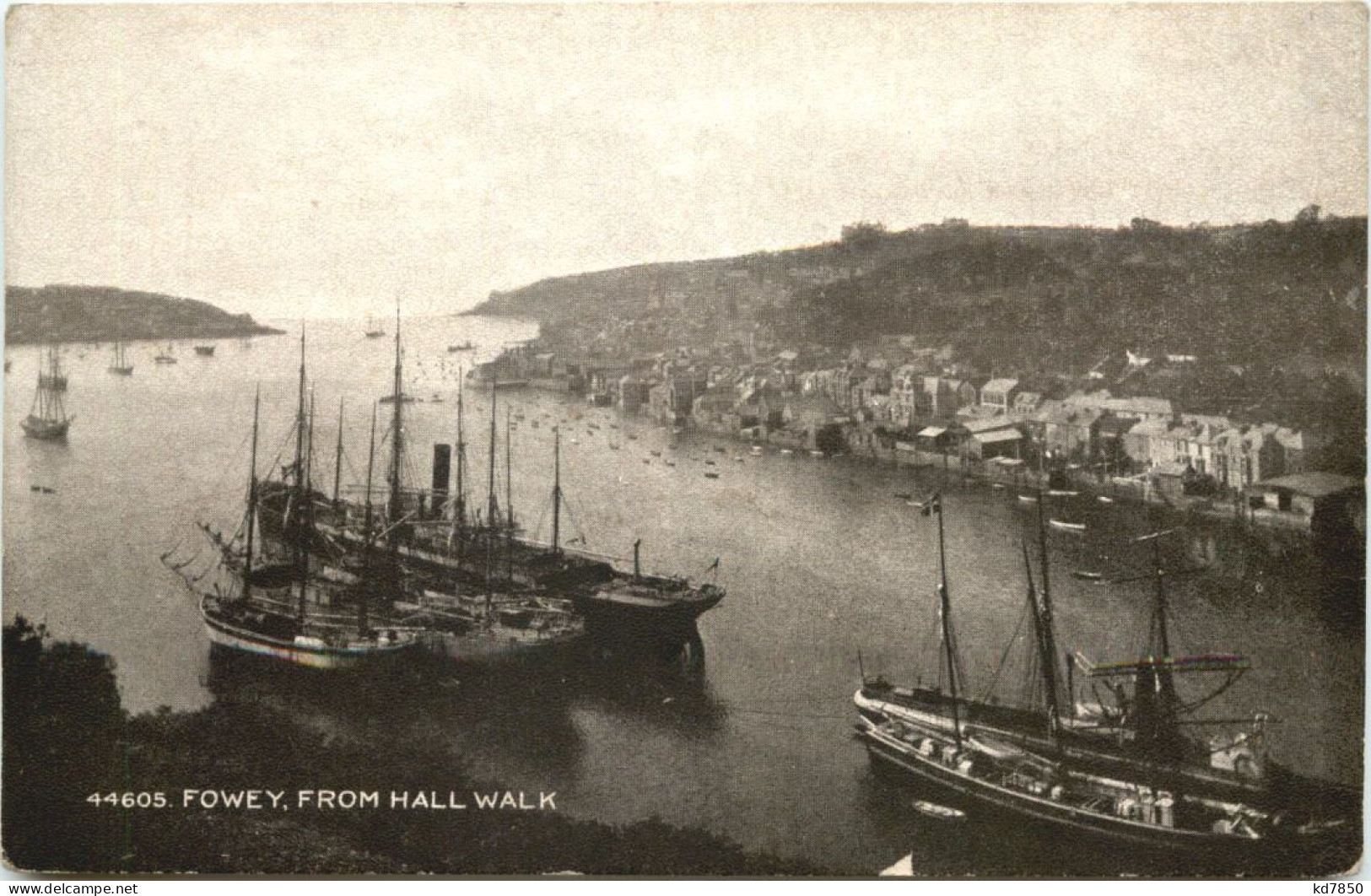 Fowey From Hall Walk - Autres & Non Classés