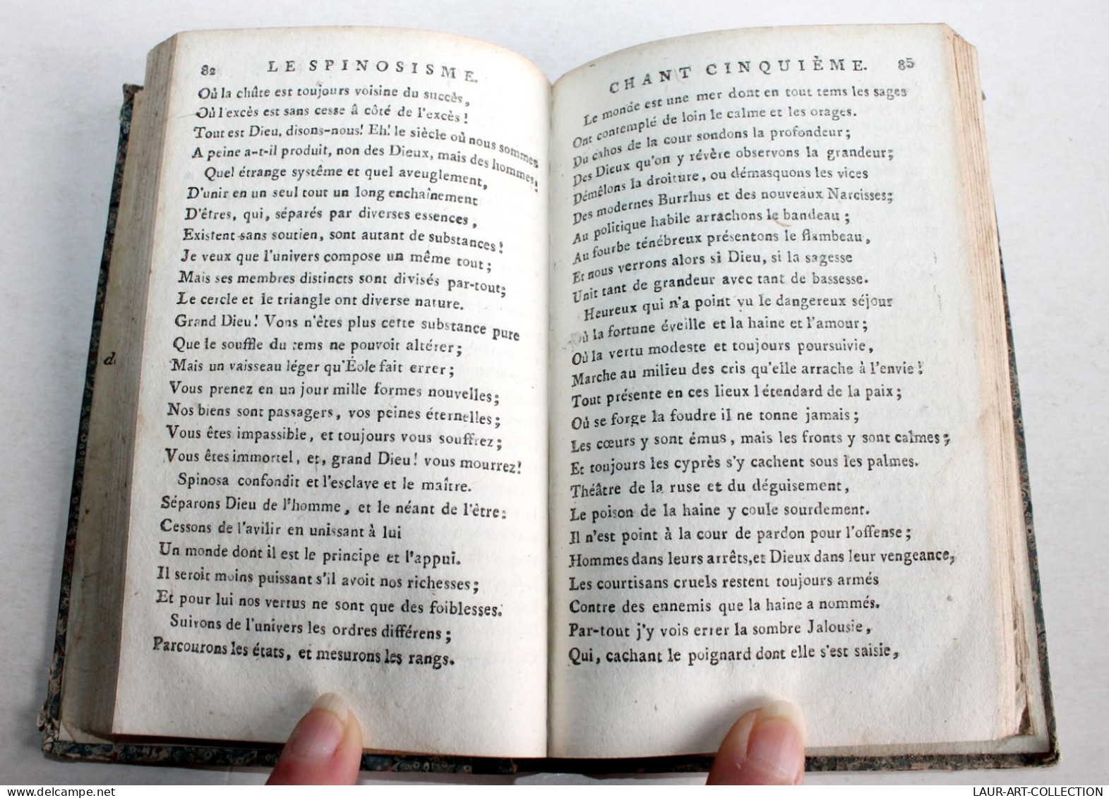 LA RELIGION VENGEE POEME EN DIX CHANT Par DE BERNIS 1797 ROCHETTE EDITION ORIGINAL ANCIEN LIVRE XVIIIe SIECLE (1803.134) - 1701-1800