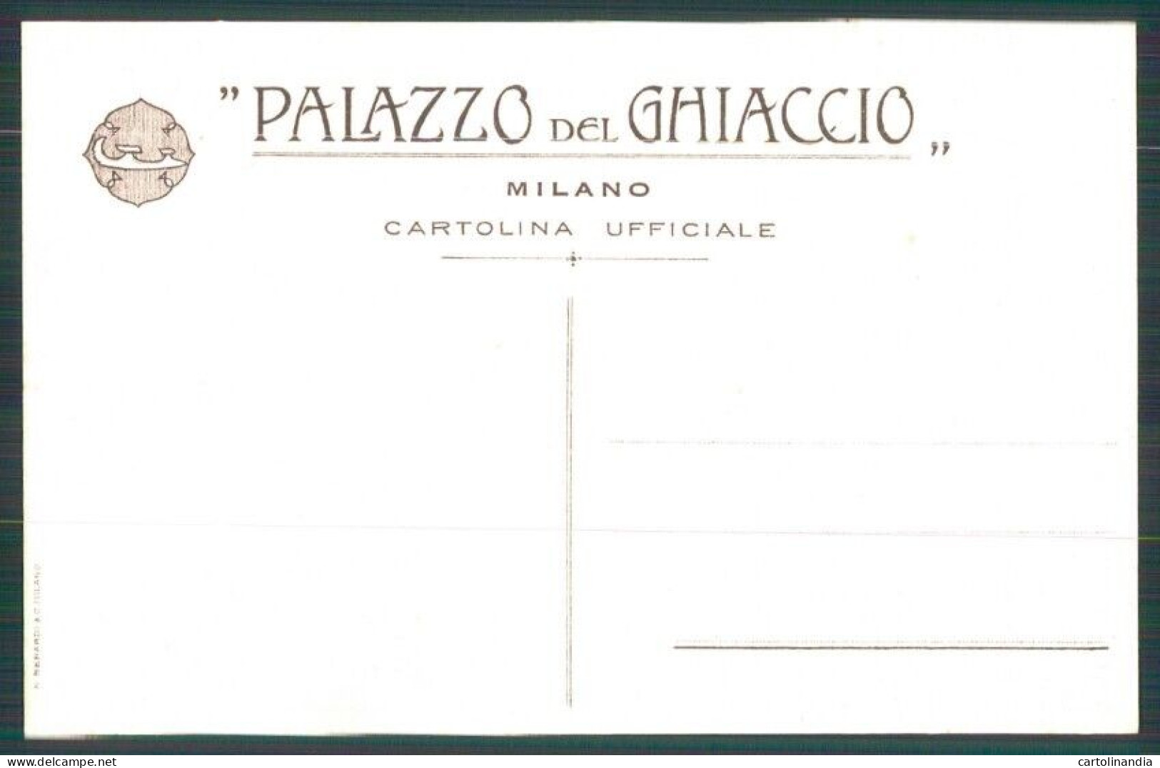 Artist Signed Pellegrini Ice Skating Palazzo Ghiaccio Milano Postcard TC4735 - Autres & Non Classés