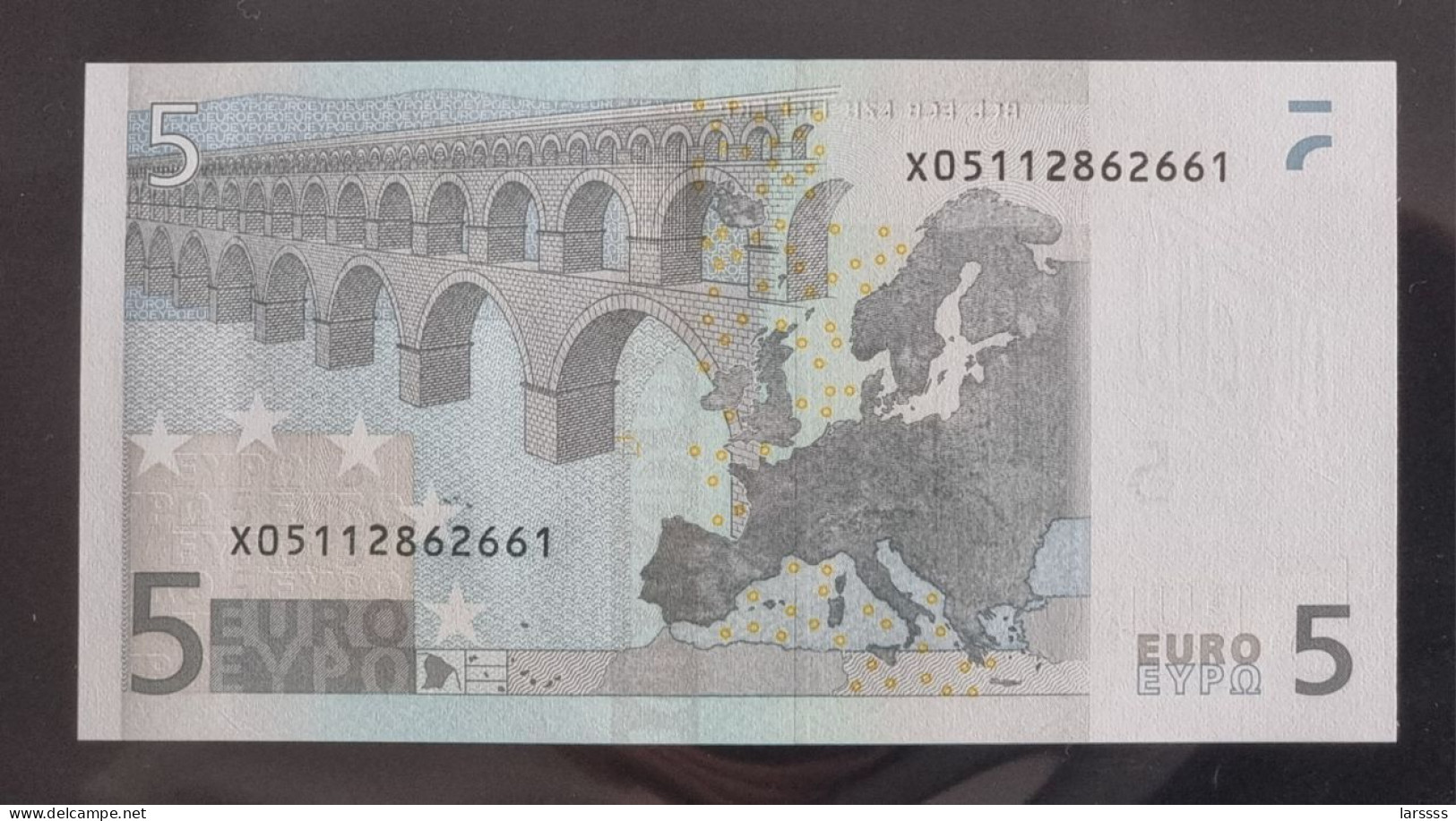 1 X 5€ Euro Duisenberg P003C4 X05112862661 - UNC - 5 Euro