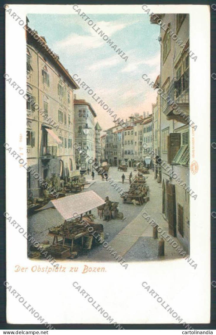 Bolzano Città Mercato Cartolina ZT8843 - Bolzano (Bozen)