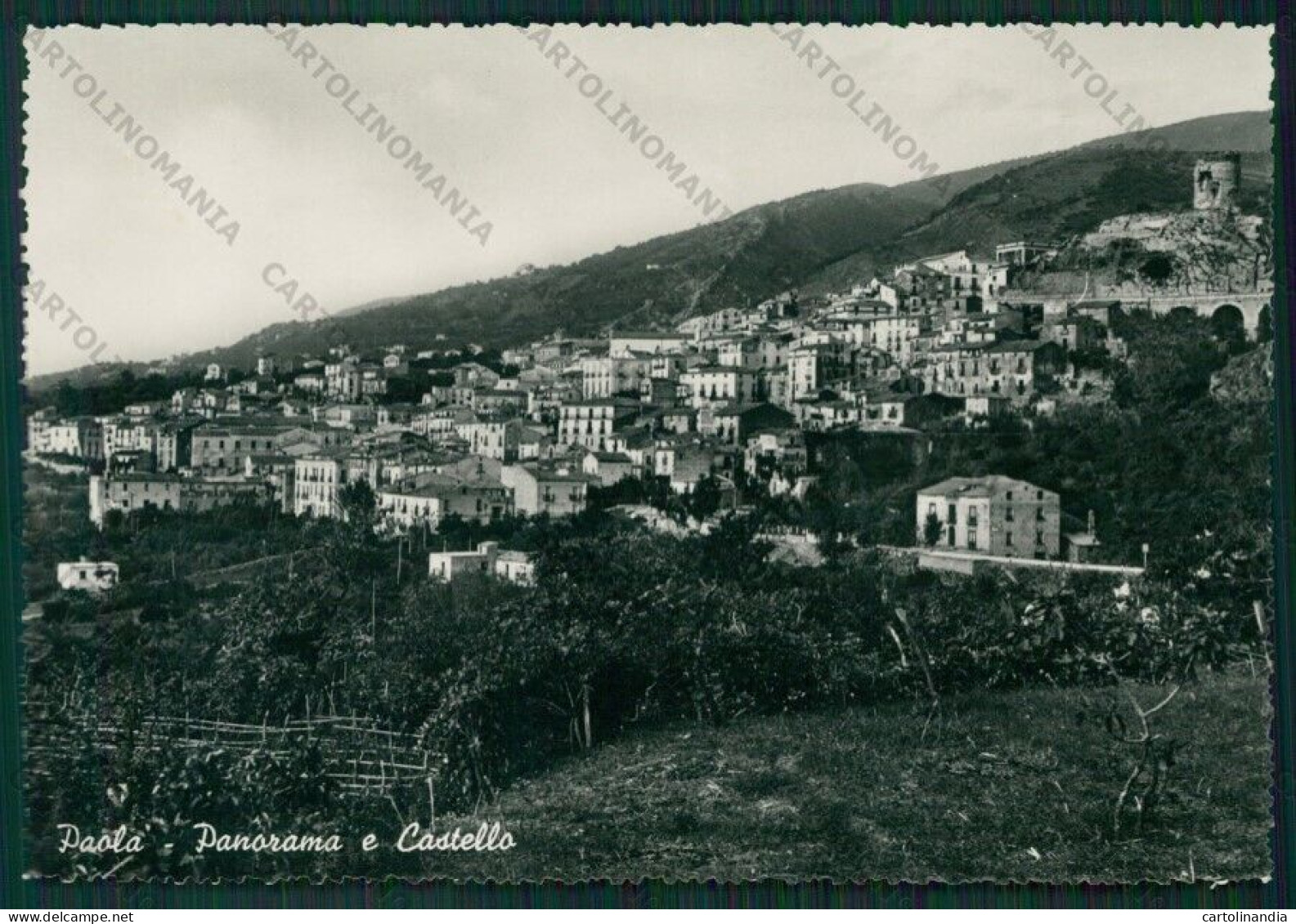 Cosenza Paola Foto FG Cartolina ZK1710 - Cosenza