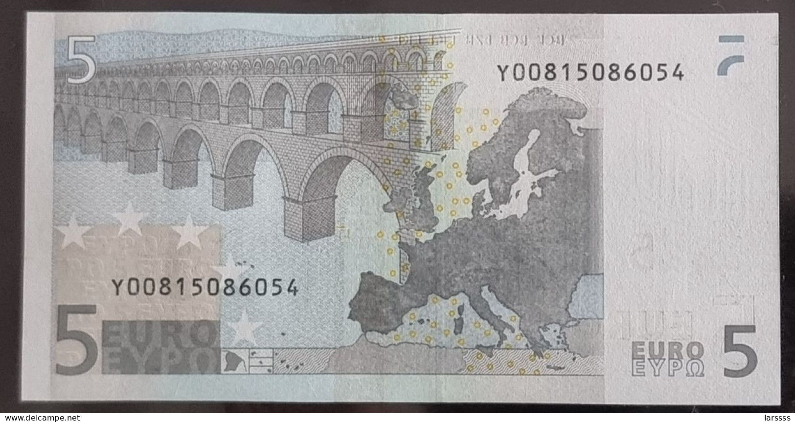 1 X 5€ Euro Duisenberg P005G3 Y00815086054 - UNC  Greek / Griechenland - 5 Euro